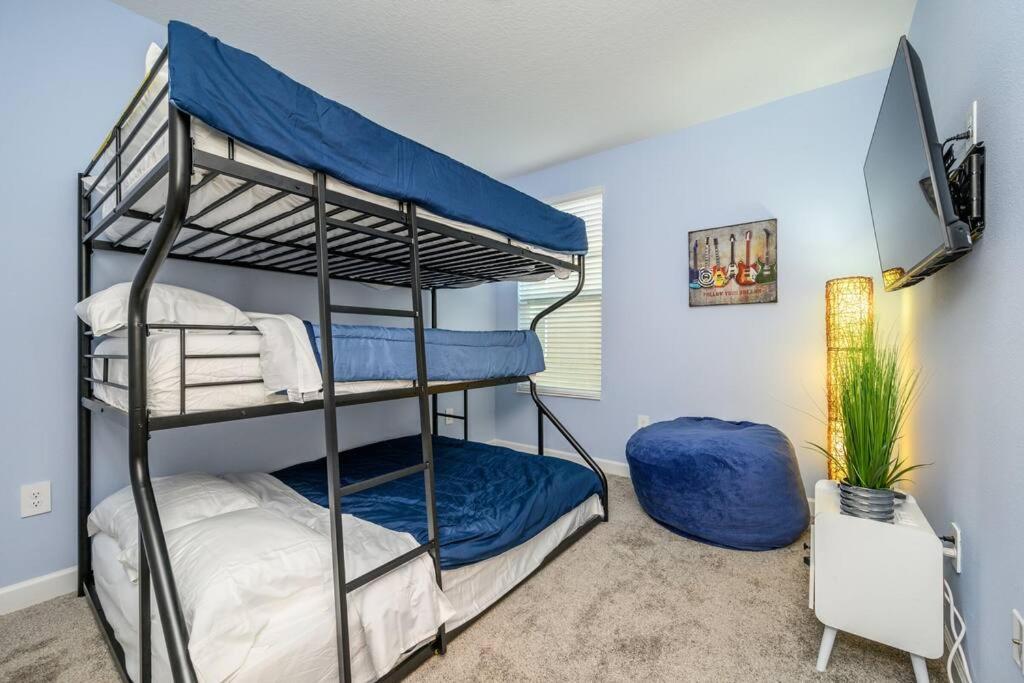 Close To Disney & Other Theme Parks,Private Heated Poolspa, Bbq & Game Rm Kissimmee Bagian luar foto