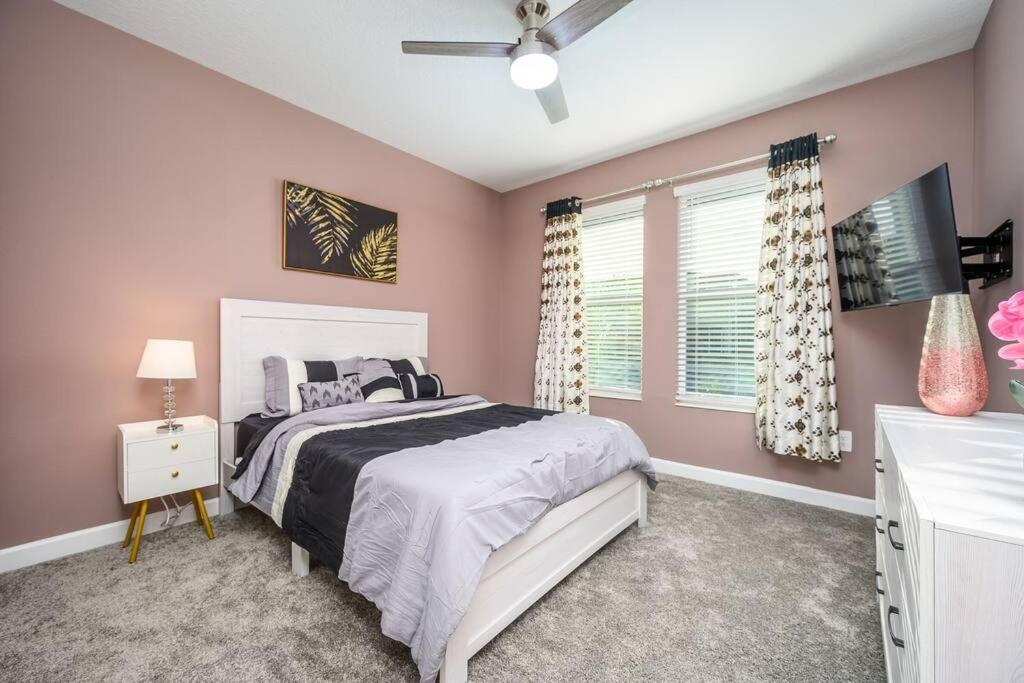 Close To Disney & Other Theme Parks,Private Heated Poolspa, Bbq & Game Rm Kissimmee Bagian luar foto