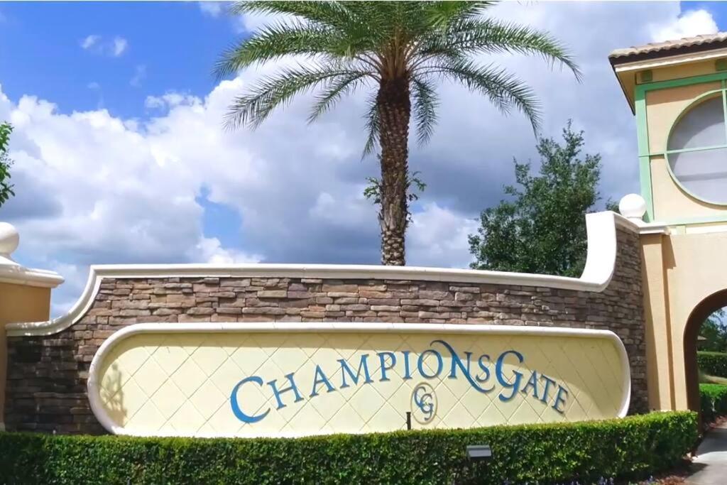 Close To Disney & Other Theme Parks,Private Heated Poolspa, Bbq & Game Rm Kissimmee Bagian luar foto