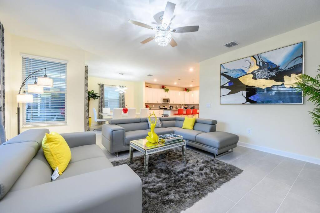 Close To Disney & Other Theme Parks,Private Heated Poolspa, Bbq & Game Rm Kissimmee Bagian luar foto