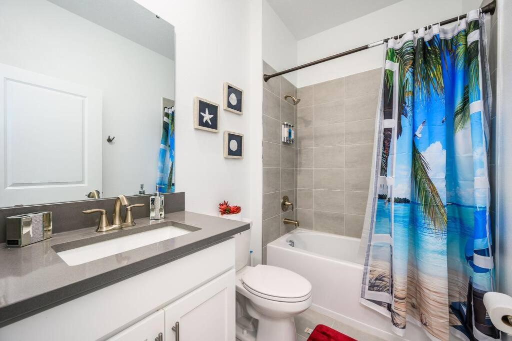 Close To Disney & Other Theme Parks,Private Heated Poolspa, Bbq & Game Rm Kissimmee Bagian luar foto