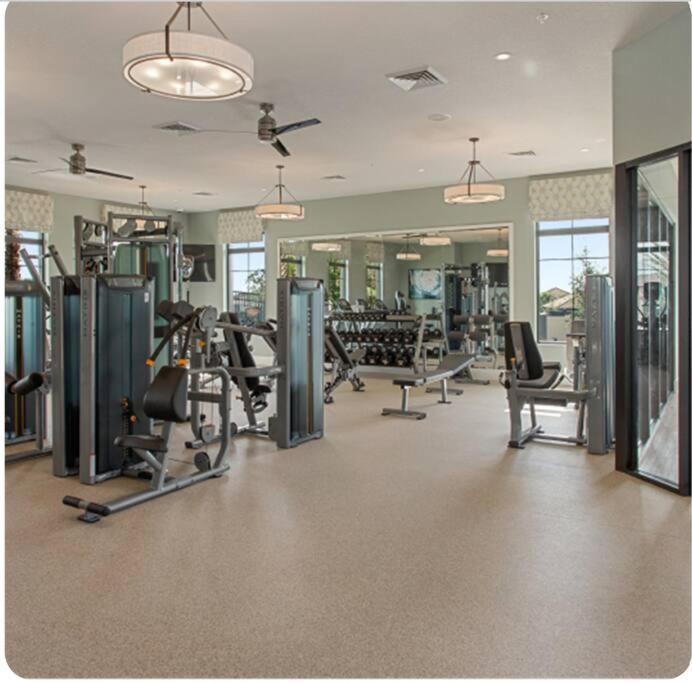 Close To Disney & Other Theme Parks,Private Heated Poolspa, Bbq & Game Rm Kissimmee Bagian luar foto