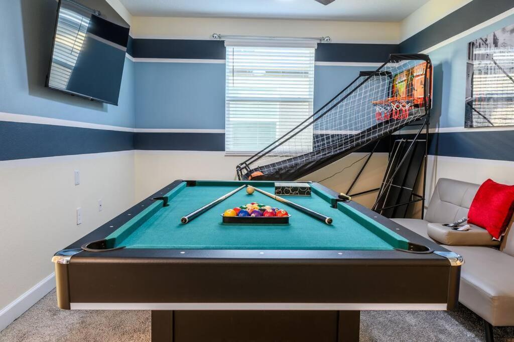 Close To Disney & Other Theme Parks,Private Heated Poolspa, Bbq & Game Rm Kissimmee Bagian luar foto