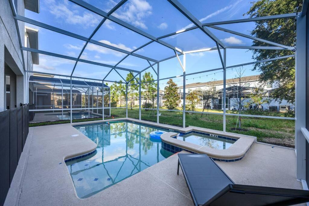 Close To Disney & Other Theme Parks,Private Heated Poolspa, Bbq & Game Rm Kissimmee Bagian luar foto